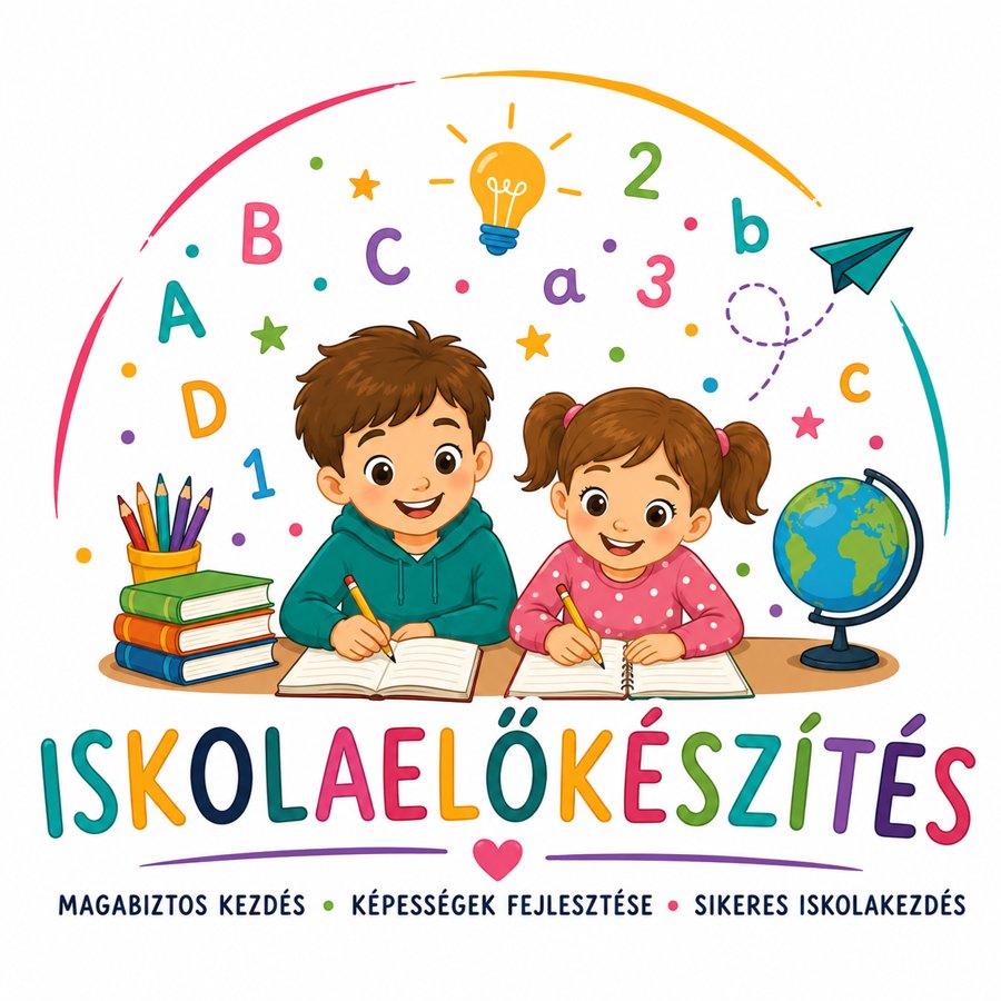 Iskolaelőkészítés: magabiztos kezdés, képességek fejlesztése, sikeres iskolakezdés